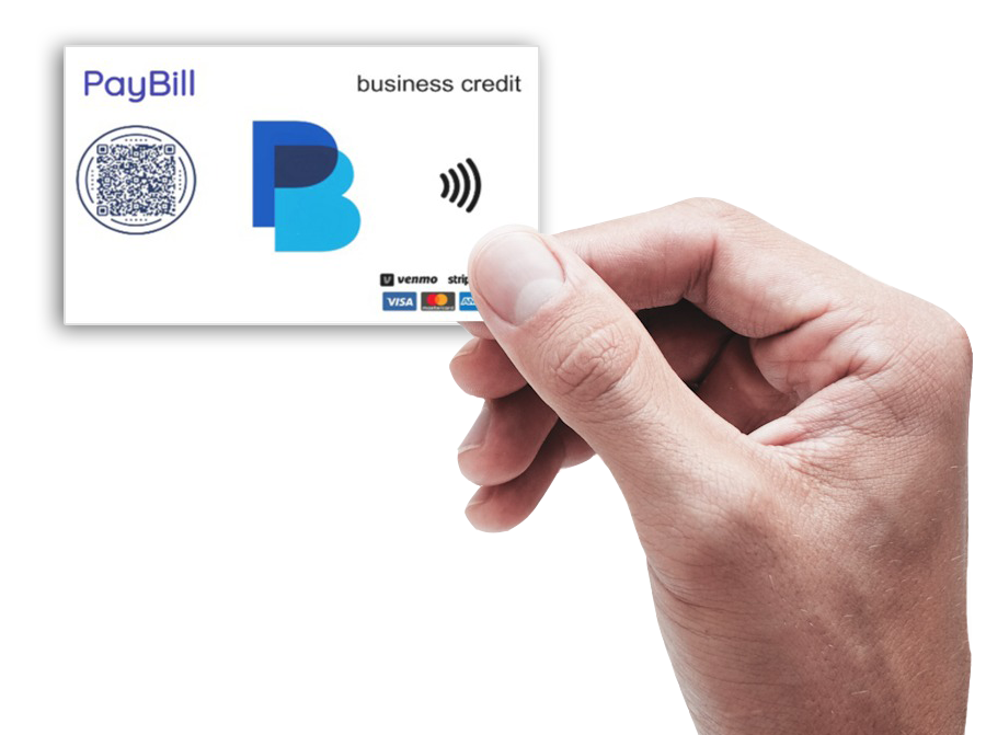 PayBill Payment Card In Hand